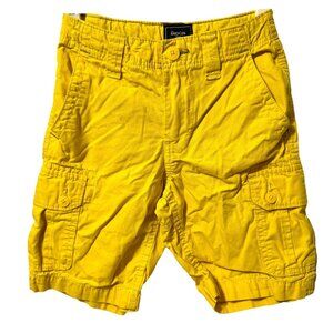 Gap Kids Size 7 Regular Bright Sunshine Yellow Cargo Shorts